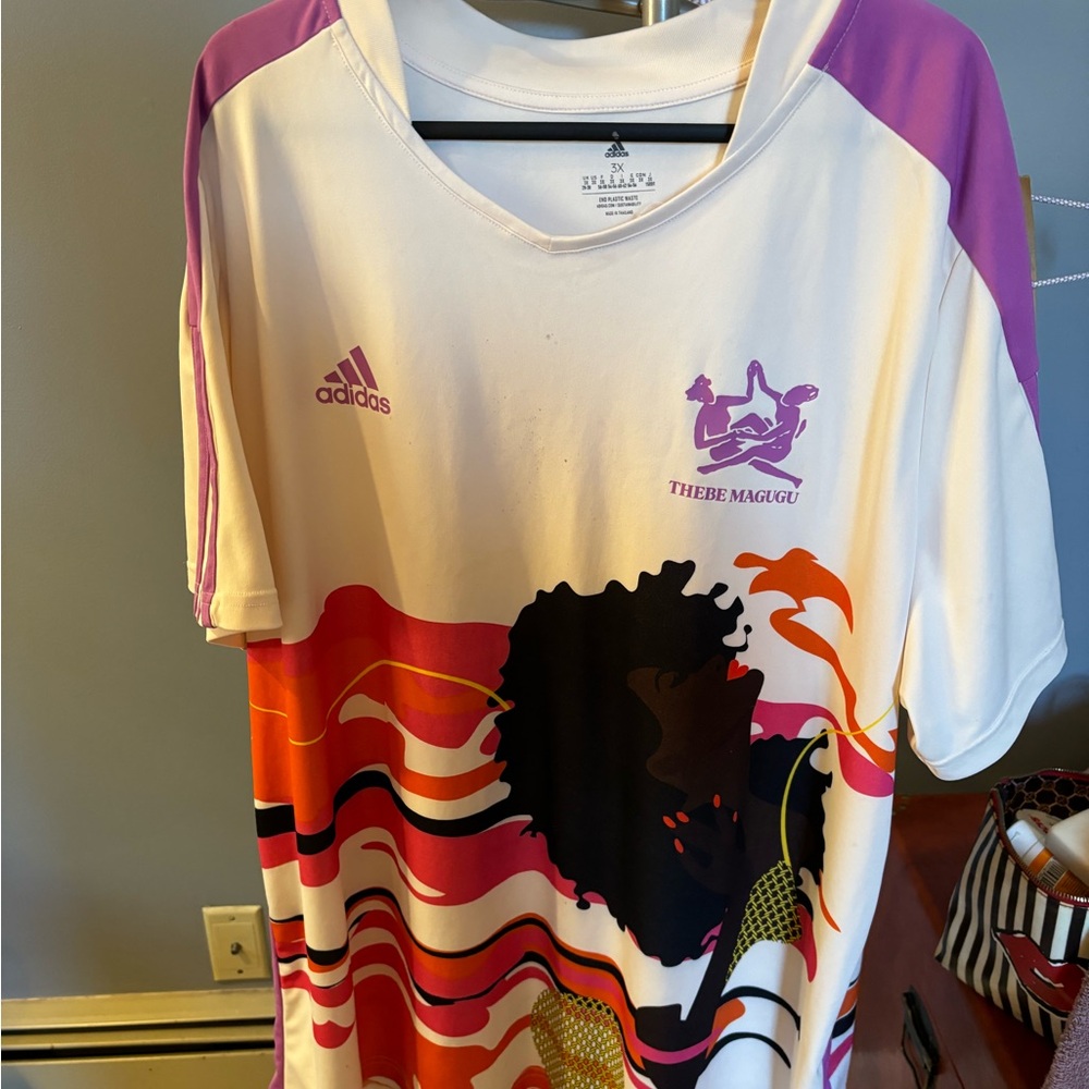 Adidas &Thebe Magugu Plus Size Short Set
